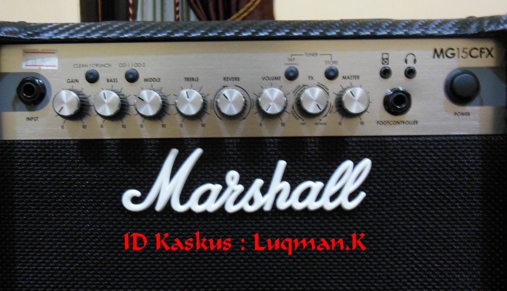Lyons Instruments: Marshall MG15CFX