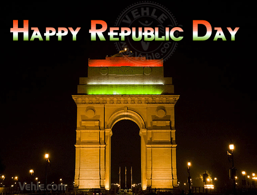 Happy Republic Day 2017 Animation Gif for Facebook & Whatsapp Happy Republic Day 2017 Animation Gif for Facebook & Whatsapp