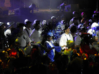 Samba dance demonstration