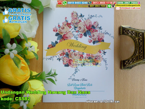 Undangan Wedding Nanang Dan Nana