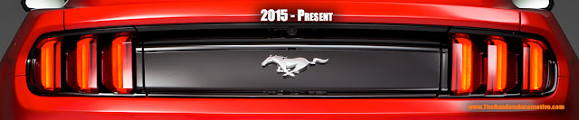 2015 2016 mustang tail light guide tri bar pony identification taillights