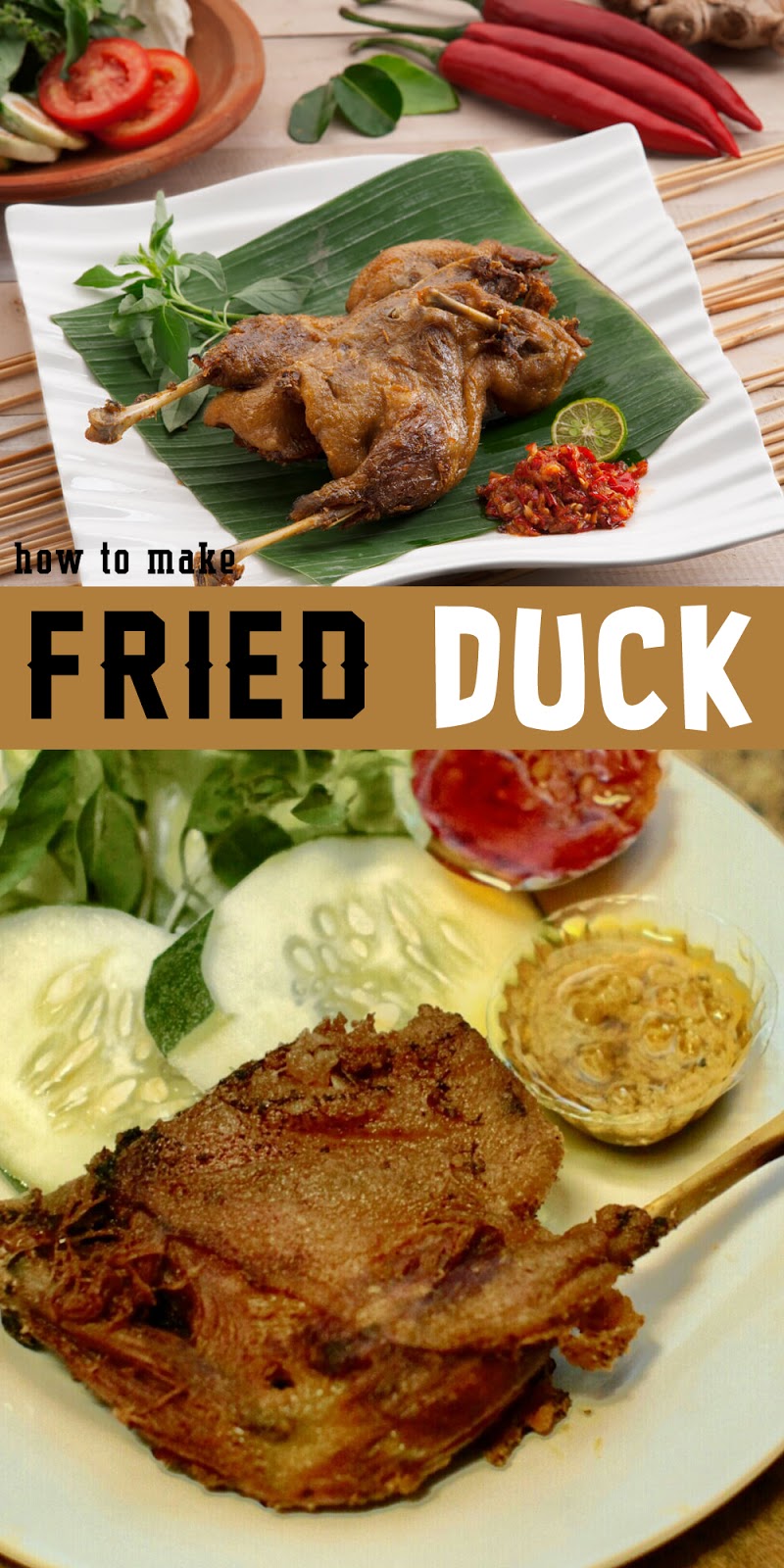 FRIED DUCK