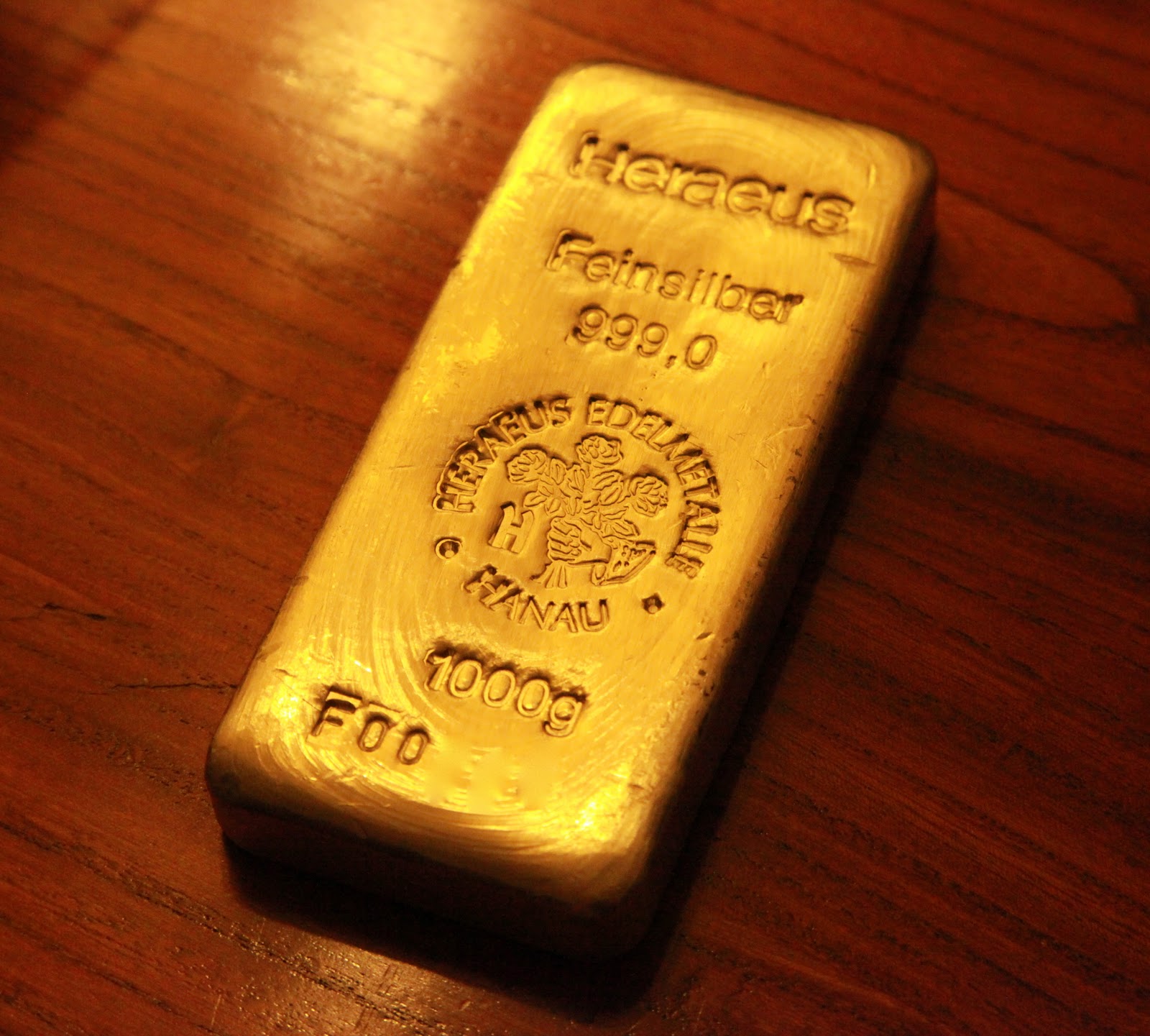 9999 German silver Bar finally got it!