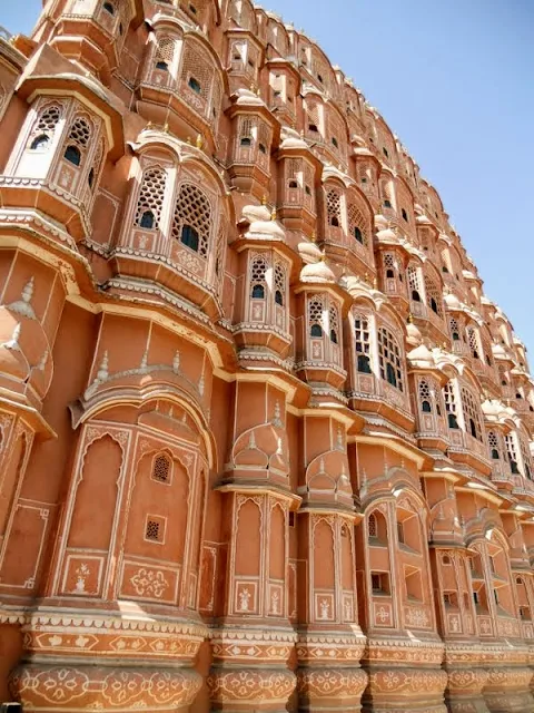 Points of interest in Jaipur India: Hawa Mahal
