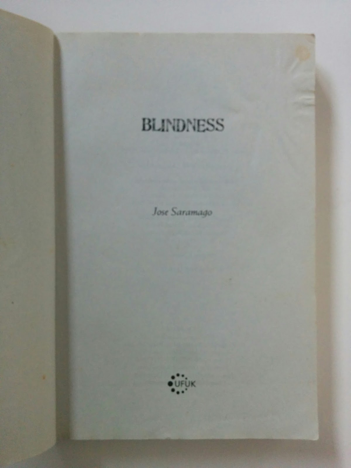 Blindness Jose Saramago Toko Buku Bekas Online