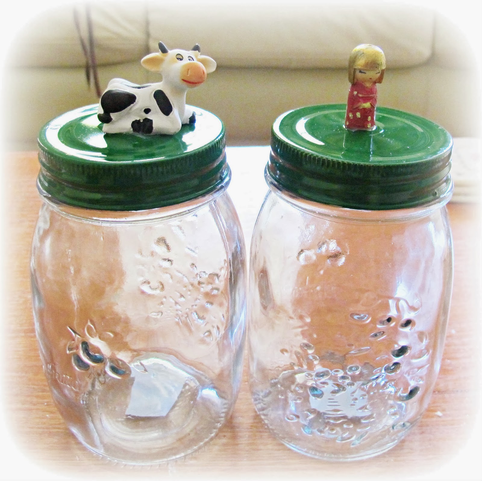 Two Cheeky Monkeys DIY Decorated Jars