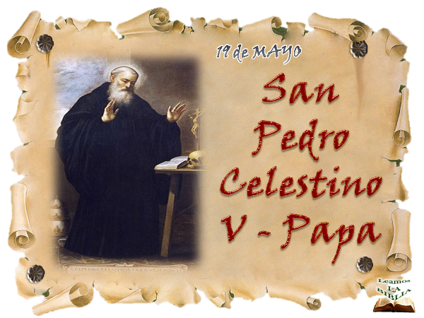 Leamos la BIBLIA San Pedro Celestino V Papa