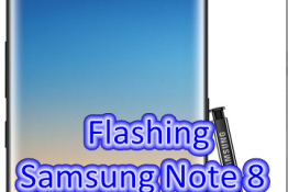 Cara Flash Samsung Galaxy Note 8 N950F