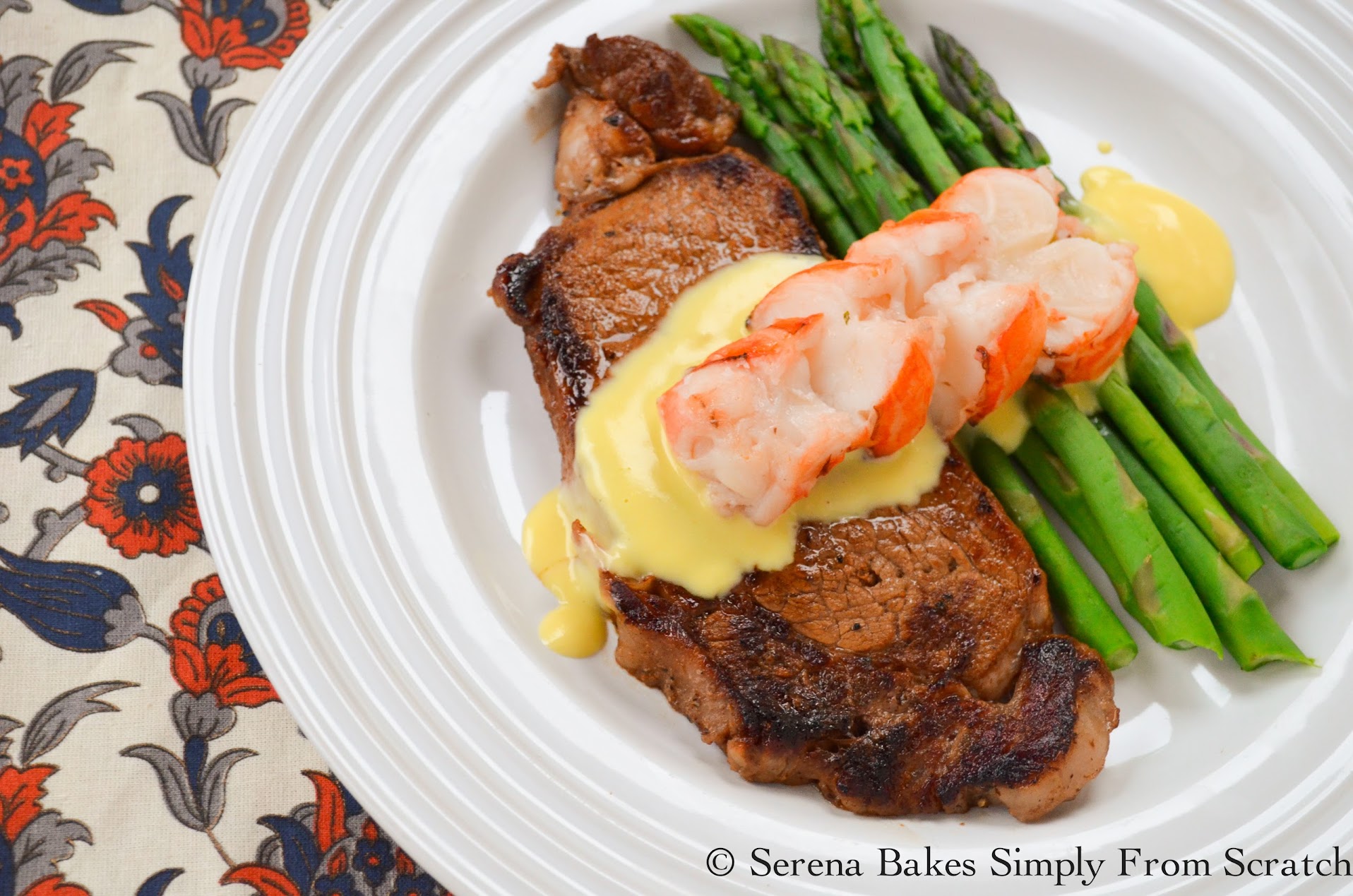 Steak with lobster sauce recipe Steak with lobster sauce recipe