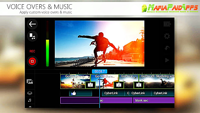 PowerDirector Video Editor App 4K, Slow Mo & More Apk MafiaPaidApps
