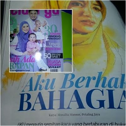 Cerpen di majalah Seri Dewi dan Keluarga November 2014