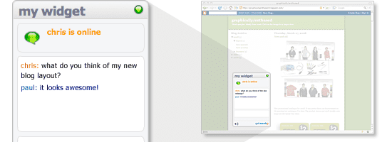 4 Free Chat Widgets For Blogger Website Blog Dev Tech Meboo Me The Web S Most Por Im Service From Meebo Chat Widget Without Any Registration In This Box With Gtalk Yahoo