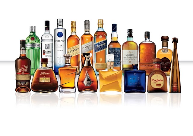 DIAGEO se posiciona una vez más en el tope del “Informe de Marcas Internacionales de Bebidas”