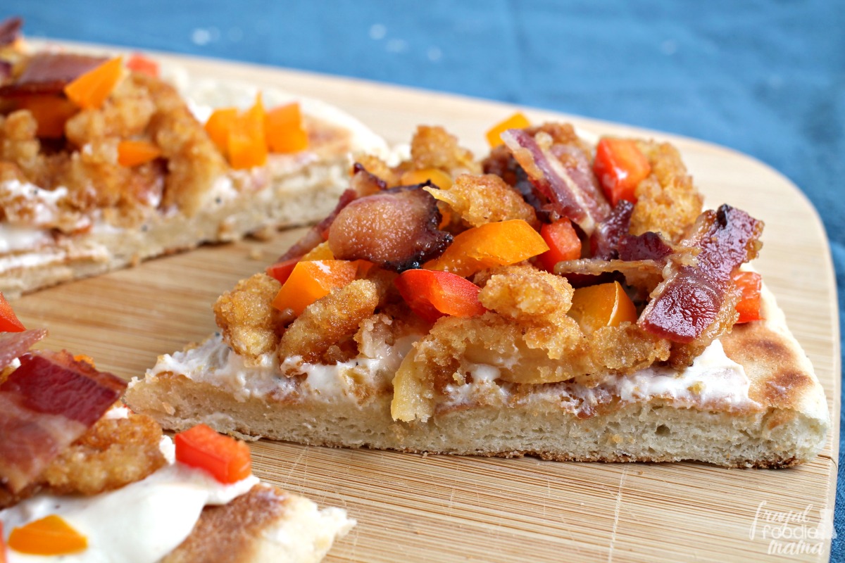 Frugal Foodie Mama Clams Casino Grilled Pizza