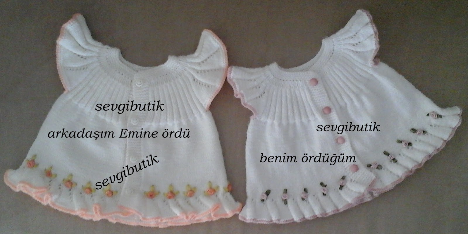 Nohut Örgü Bebek Yeleği Modeli Yapılışı Nohut Örgü Bebek Yeleği Modeli Yapılışı