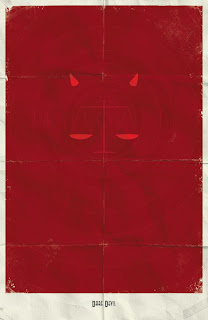 Pósters Marvel con estilo Minimalista