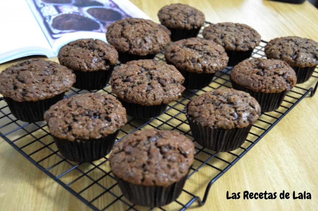 Las Recetas de Lala Muffins de Chocolate.