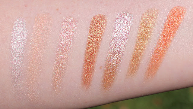 WARPAINT and Unicorns: Morphe - 35 Color Shimmer Nature Glow Palette : Swatches & Review