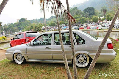 Santana Rebaixado Rodas BBS 18"