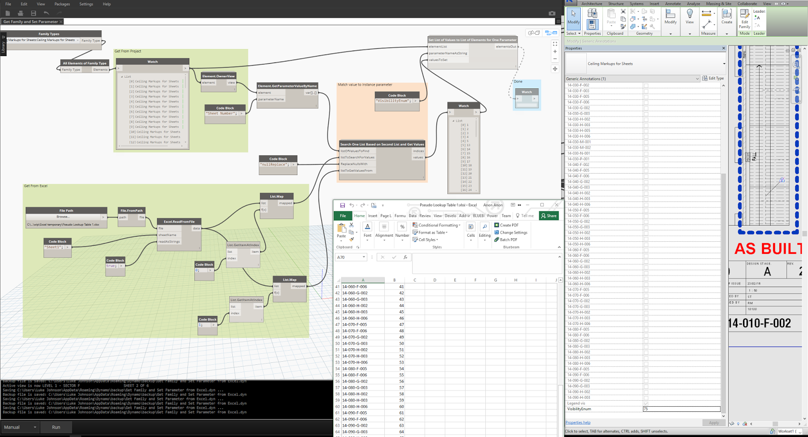Using A Single Parameter Value To Drive Visibility States Of Many