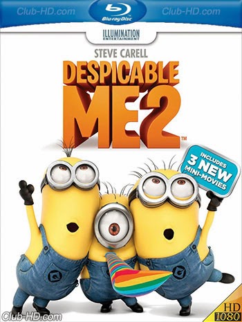 Despicable Me 2 (2013) 1080p BDRip Dual Latino-Inglés [Subt. Esp] (Animación)