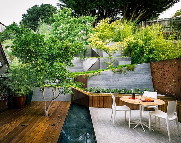 Mendesain Taman Multi Layer Modern Mendesain Taman Multi Layer Modern