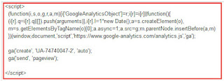 Melalui artikel ini saya akan menguraikan tentang   2 Langkah Mudah Memperoleh Tracking Kode Google Analitic