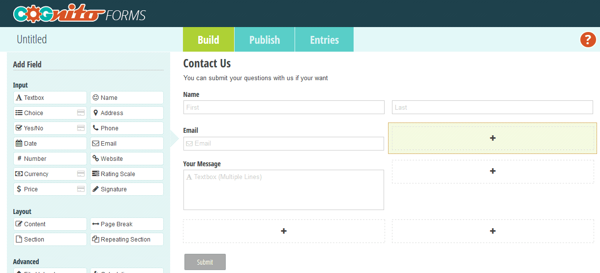 Cognito Forms to create standard forms and easier for simple payments Cognito Forms to create standard forms and easier for simple payments