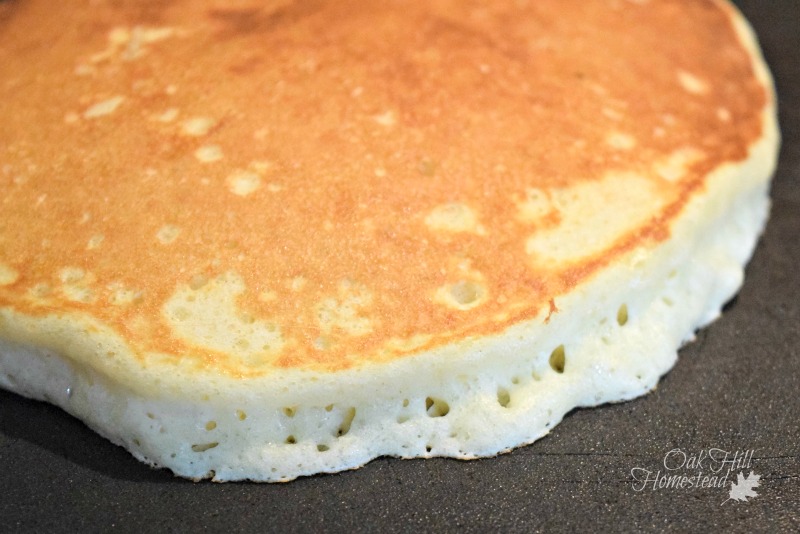 How to Make Light and Fluffy Pancakes from Scratch Oak Hill Homestead