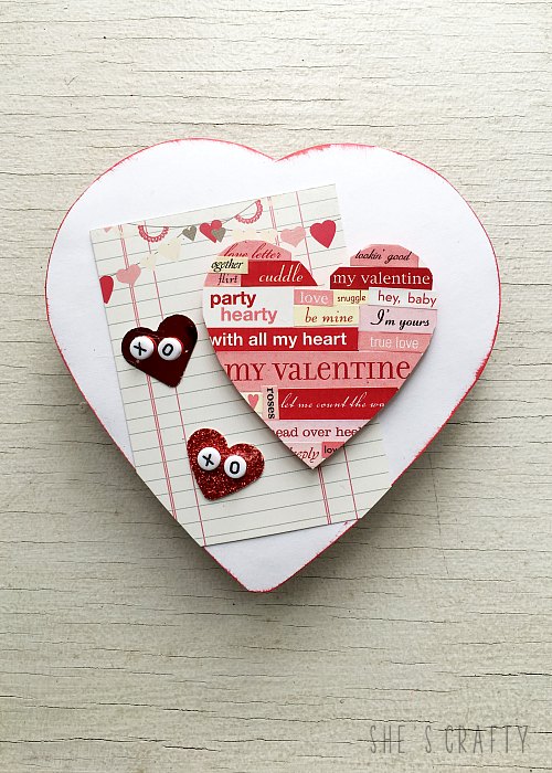 How to makeover a Valentine Gift Chocolate Box with Free Cupid Coupons