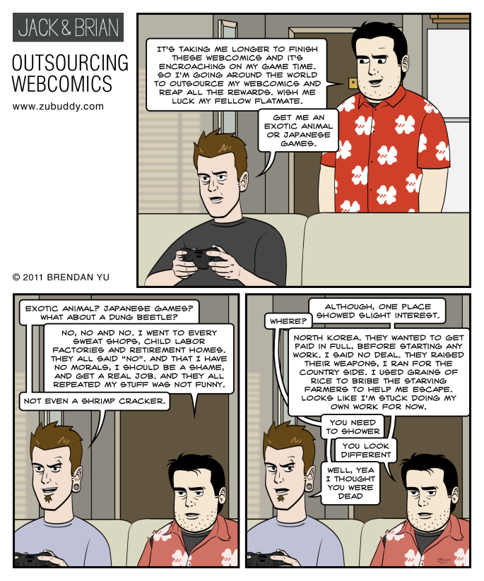 Outsourcing Webcomics