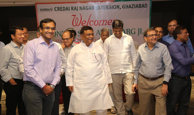CREDAI RNE Meets Minister Mr.Atul Garg CREDAI RNE Meets Minister Mr.Atul Garg