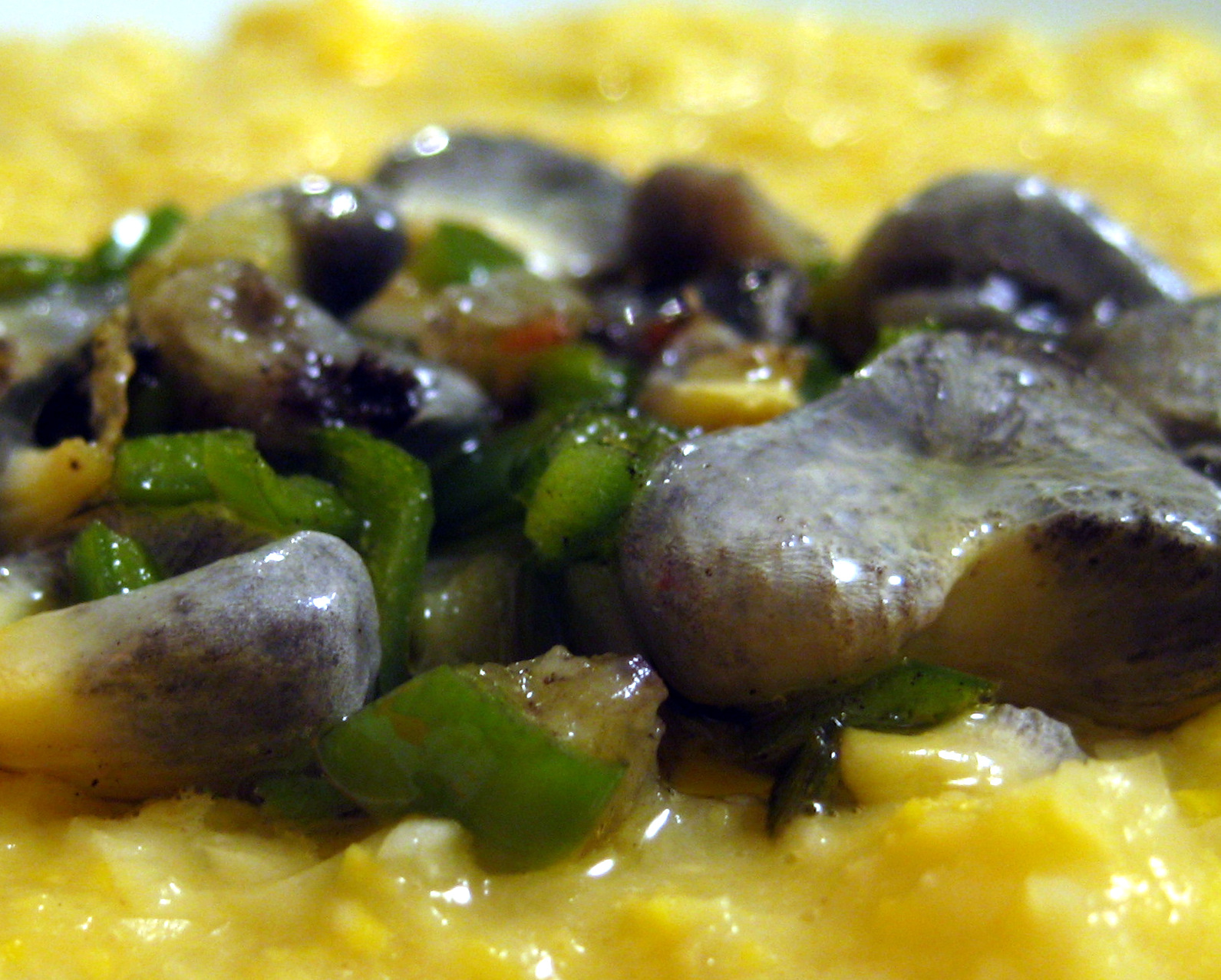 Cook Food. Mostly Plants. Corn Soup with Sauteed Huitlacoche