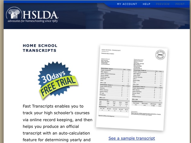 The Cozy Nook: Fast Transcripts–Review: Create Homeschooling ...