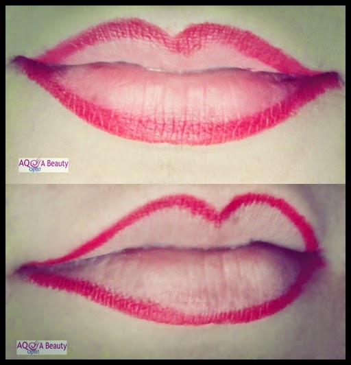 AQSA BEAUTY OPSS! LIP LINER APPLICATION