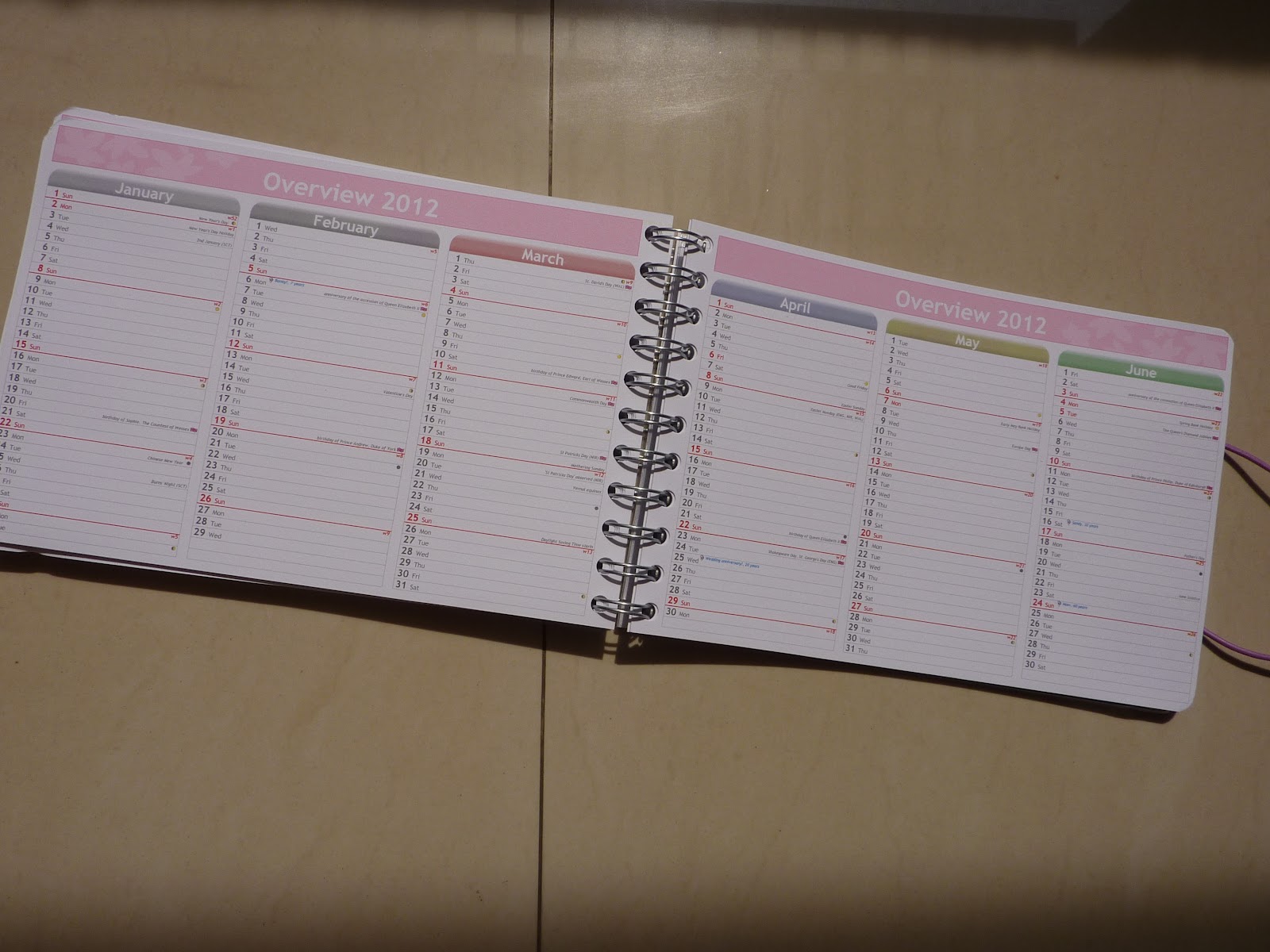 Plannerisms Personal Planner UK my personalized planner!