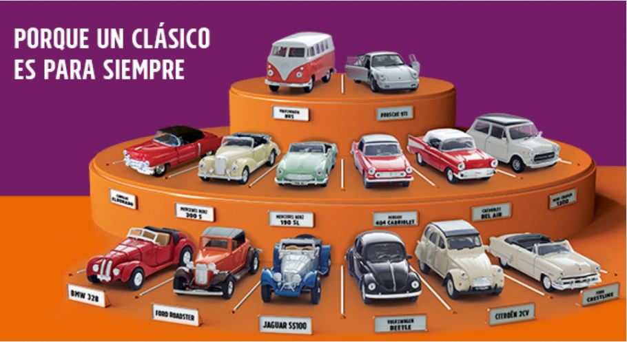 Clarín Colección De 16 Autos Clásicos