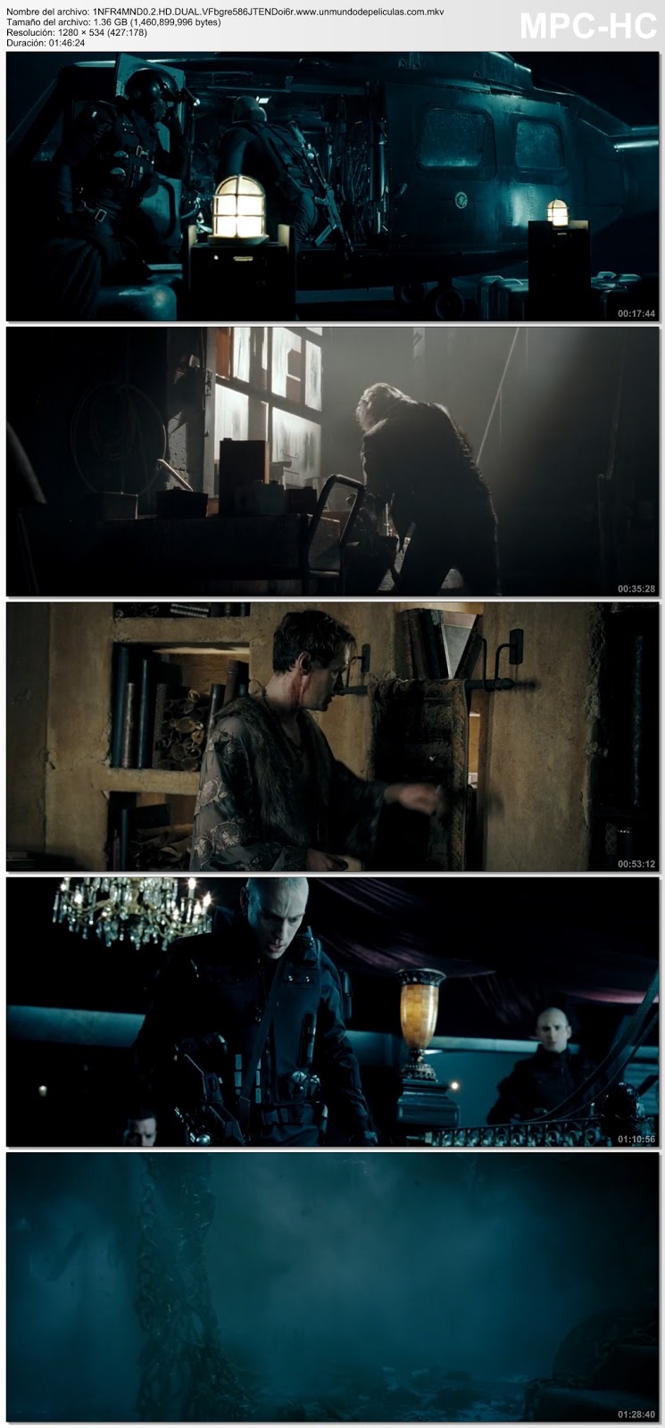 Capturas de la película.