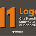 11 Logo City Branding Kota-Kota di Indonesia