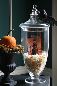 9 Apothecary Jar Fillers, Fall & Halloween Ideas - Setting For Four ...