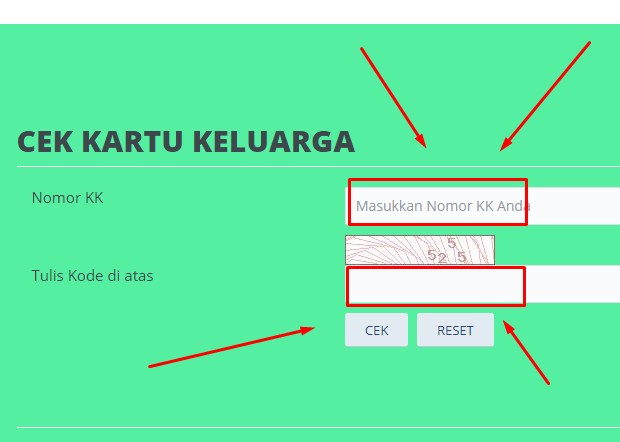 Cara Cek KK Via Online Kabupaten Tegal Terbaru 2019 2 Cara Cek KK Via Online Kabupaten Tegal Terbaru 2019 2