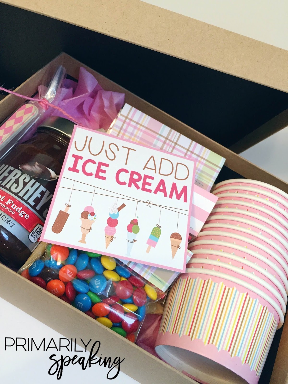 Just Add Ice Cream Gift Box