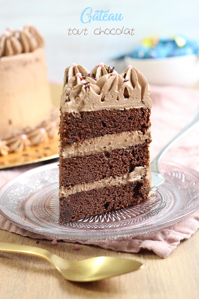 layer cake chocolat pâques