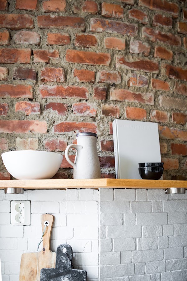 cocina, blanco, estilo nordico, cocina nordica, ladrillo visto, cara vista, decoracion nordica, alquimia deco