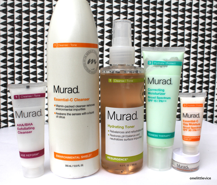 Murad Skincare Routine Cleansers, Moisturisers, Eye Cream & Toner