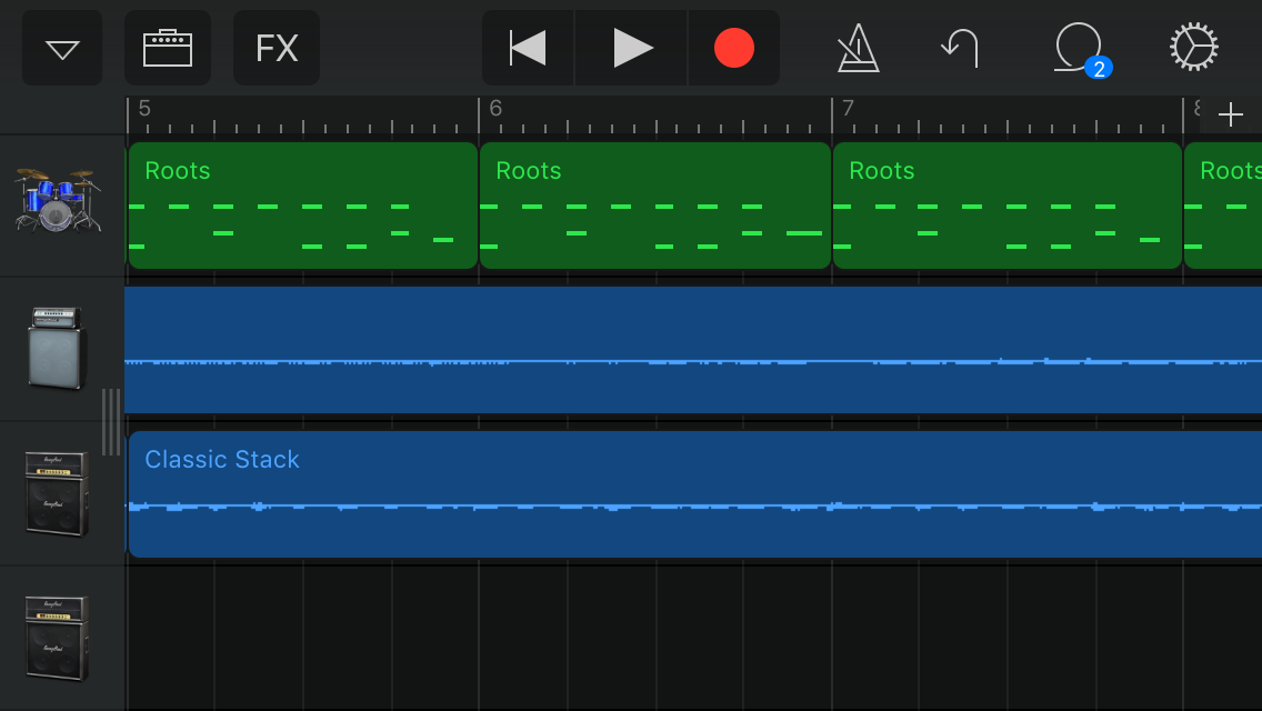 Iphoneのgarageband でレコーディングしてみた Bluff Guitar Players