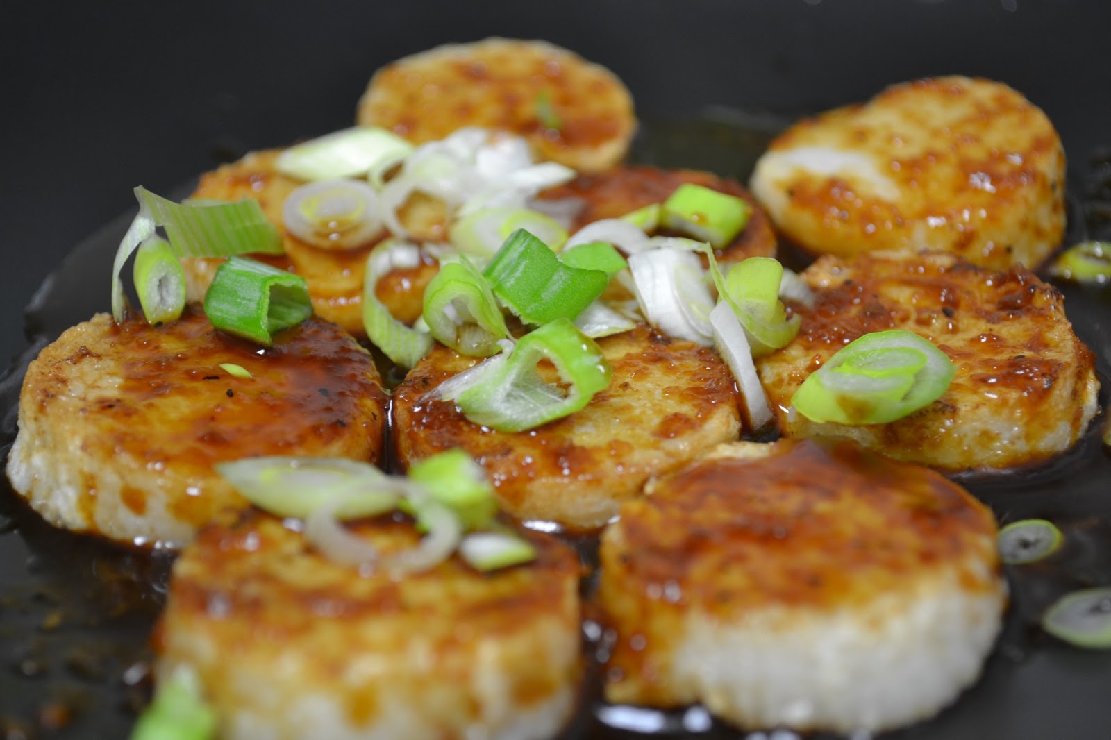 Vegans Have Superpowers Fried "Scallops" in Ginger Soy