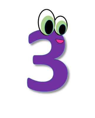 Numbers Cliparts, Number 3 Clipart