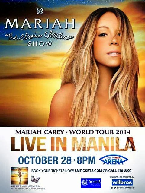 The Elusive Chanteuse Show: Mariah Carey Live in Manila 2014 ~ MANILA ...