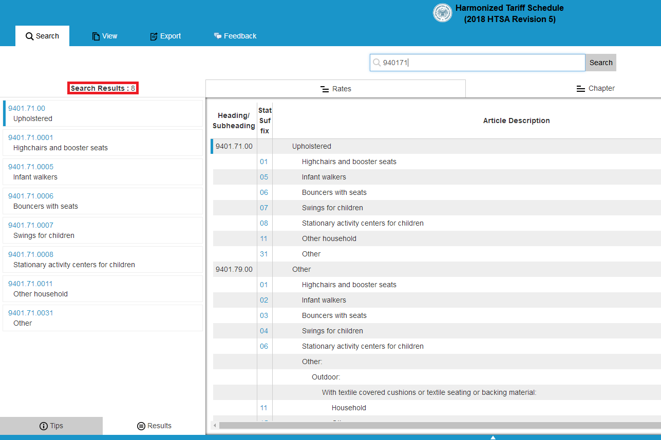 Tips How much is the Import Tariff of Chinese outdoor furniture in